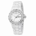 TechnoMarine Cruise White Dial White Ceramic Ladies Dress Watch 111053
