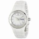 Technomarine Cruise White Diamond Dial White Ceramic Ladies Watch 110023C