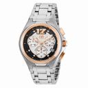 Technomarine Manta Neo Classic Chronograph Black and Silver Dial Men's Watch 215011