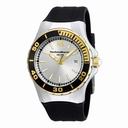 Technomarine Sea Manta Black Dial Black Silicone Men's Watch 215055