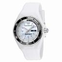 Technomarine Sea Manta White Mother of Pearl Dial White Silicone Ladies Watch 115123