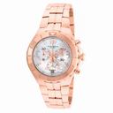 Technomarine Sea Pearl Chronograph Mother of Pearl Dial 18kt Rose Gold-plated Men's Watch 715005