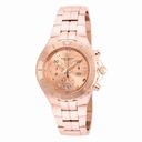 Technomarine Sea Pearl Chronograph Rose Dial 18kt Rose Gold-plated Men's Watch 715006