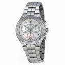 Technomarine Sea Pearl Chronograph White Dial Stainless Steel Ladies Watch 713007