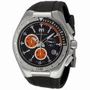 Technomarine Steel Regular Black and Orange Dial Chronograph Men's Watch 110001