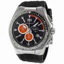 Technomarine Steel Regular Black and Orange Dial Chronograph Men's Watch 110010