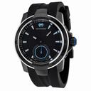 Technomarine UF6 Black Dial Stainless Steel Black Rubber Men's Watch 611001