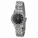 Tissot Bridgeport Lady Black Dial Stainless Steel Ladies Watch T0970071105300