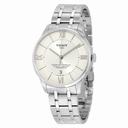 Tissot Chemin Des Tourelles Automatic Silver Dial Stainless Steel Men's Watch T0994081103800