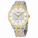 Tissot Chemin Des Tourelles Powermatic 80 Silver Dial Two-tone Men's Watch T0994072203800