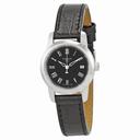 Tissot Classic Dream Black Dial Black Leather Ladies Watch T0332101605300
