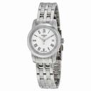 Tissot Classic Dream Jungfraubahn White Dial Stainless Steel Ladies Watch T0332101101310