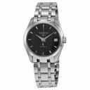 Tissot Couturier Automatic Black Dial Stainless Steel Ladies Watch T0352071105100