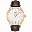 Tissot Couturier White Dial Brown Leather Men's Watch T9124104601100