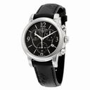 Tissot Dressport Black Dial Black Synthetic Strap Stainless Steel Case Ladies Watch T0502171705700