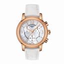 Tissot Dressport Mother of Pearl Dial White Synthetic Leather Ladies Watch T0502173711700