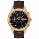 Tissot Le Locle Automatic Chronograrph Black Dial Brown Leather Men's Watch T41.5.317.51