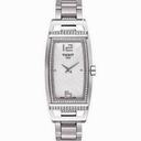 Tissot My T Tonneau Silver Dial Stainless Steel Ladies Watch T0373091103701