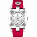 Tissot Odaci-T Silver Dial Pink Leather Ladies Watch T0203091603102