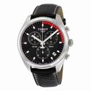Tissot PR100 Chronograph Black Dial Black Leather Men's Watch T1014171605100
