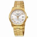 Tissot PR100 Silver Dial Gold-plated Men's Watch T0494103303300