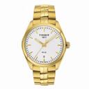 Tissot PR100 Silver Dial Gold PVD Men's Watch T1014103303100