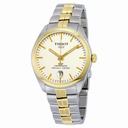 Tissot PR100 Silver Dial Two Tone Stainless Steel Men's Watch T1014512203100