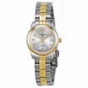 Tissot PR100 Silver Dial Two-tone Ladies Watch T0492102203200