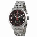 Tissot PRC 200 Chronograph Black Dial Stainless Steel Men's Watch T0554171105701