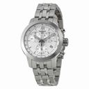 Tissot PRC200 Chronograph White Dial Stainless Steeel Ladies Watch T0552171101800