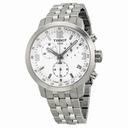 Tissot PRC200 Chronograph White Dial Stainless Steel Men's Watch T0554171101700