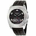 Tissot Racing-Touch Black Dial Black Chronograph Rubber Strap Men's Watch T0025201705100