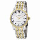 Tissot T-Classic Bridgeport Powermatic 80 Silver Dial Two-tone Men's Watch T0974072203300