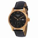 Tissot T Classic Le Locle Automatic Black Dial Black Leather Men's Watch T0064283605801