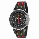 Tissot T-Race MotoGP 2015 Automatic Anthracite Dial Black and Red Rubber Band Men's Sports Watch T0924272706100