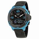 Tissot T-Race Touch Aluminium Black Dial Black Silicon Strap Men's Sports Quartz Watch T0814209705704
