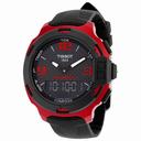Tissot T-Race Touch Red Aluminium Black Dial Black Silicone Men's Sports Watch T0814209720700