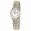 Tissot T-Sport Silver Dial Two Tone Stainless Steel Ladies Watch T52228113