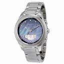 Tissot T-Touch Lady Solar Mother of Pearl Diamond Dial Stainless Steel Watch T0752201110601