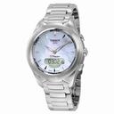 Tissot T-Touch Solar Lady Mother of Pearl Dial Stainless Steel Ladies Watch T0752201110100