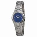 Tissot T Trend T Round Blue Dial Stainless Steel Ladies Watch T0960091113100