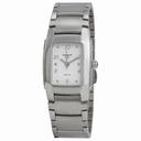 Tissot T-10 White Dial Stainless Steel Ladies Watch Ladies Watch T0733101101701