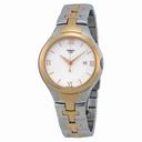 Tissot 'T12' Two-tone Stainless Steel Ladies Watch T0822102203800