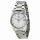 Tissot T-Classic Automatic Silver Dial Titanium Ladies Watch T0872074403700