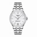 Tissot T-Classic Chemin Des Tourelles Automatic White Dial Stainless Steel Men's Watch T0992071103700
