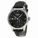 Tissot T-Classic Le Locle Black Dial Black Leather Men's Men's Watch T0064281605800