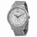 Tissot T-Classic Tradition Multi-Function White Dial Stainless Steel Perpetual Calendar Men's Watch T0636371103700
