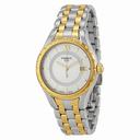 Tissot T-Lady Silver Dial Two-tone Ladies Watch Watch T0722102203800
