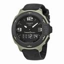 Tissot T-Race Touch Black Dial Black Rubber Men's Watch T0814209705701