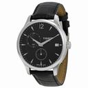 Tissot Tradition GMT Black Dial Stainless Steel Men's Watch T0636391605700